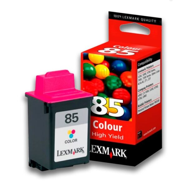Tinta Lexmark 12A1985 (85) Color 470 Paginas