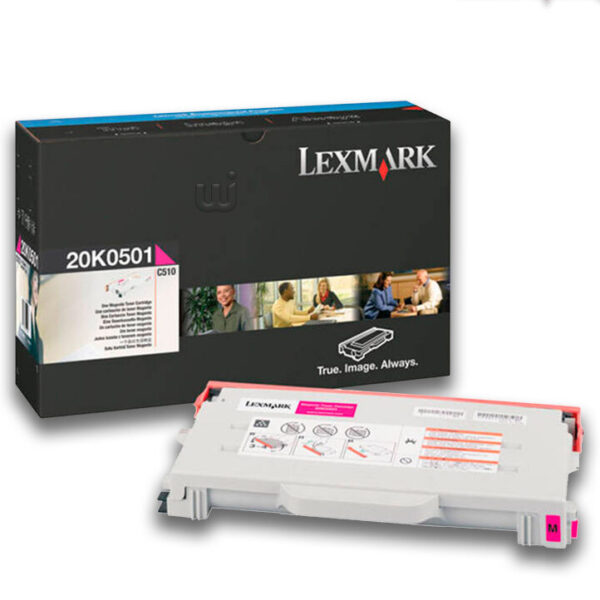 Tóner Lexmark 20K0501 Magenta 3,000pag