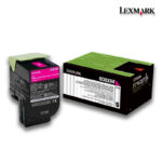 Tóner Lexmark 80C8XM0 (808XM) Magenta 4,000pag