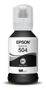 Botella de Tinta Epson T504 (T504120) Negro 127ml - Imagen 3