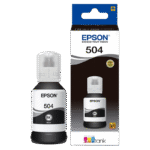 Botella de Tinta Epson T504 (T504120) Negro 127ml - Imagen 2