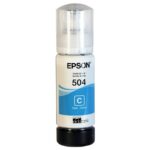 Botella de Tinta Epson T504 (T504220) Cyan 70ml - Imagen 3