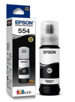 Botella de Tinta Epson T554120 (554) Negro 70ml