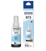 Botella de Tinta Epson T673 (T673520) Light Cyan 70ml - Imagen 2