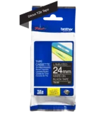 Cinta Brother TZE-355 Blanco sobre Negro 24mm (1″) x 8 mts - Imagen 3