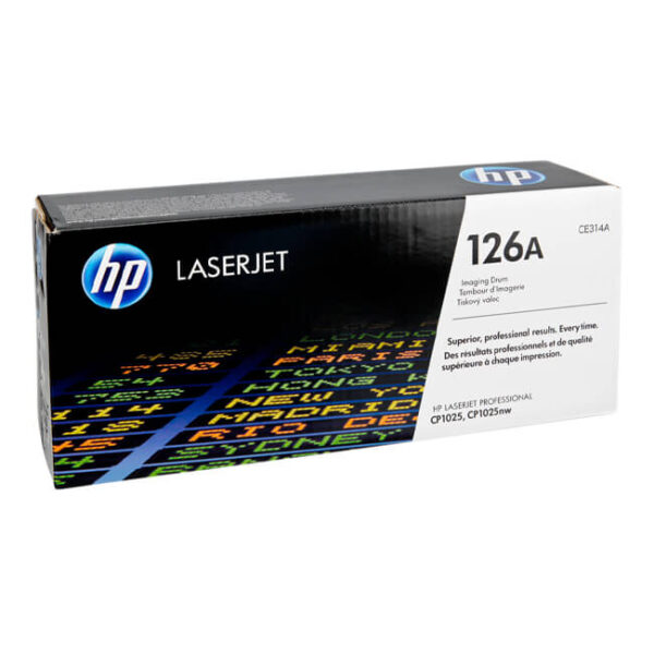 Drum Imaging Hp 126A (CE314A) Negro 14,000 Pag LaserJet Pro CP1025nw