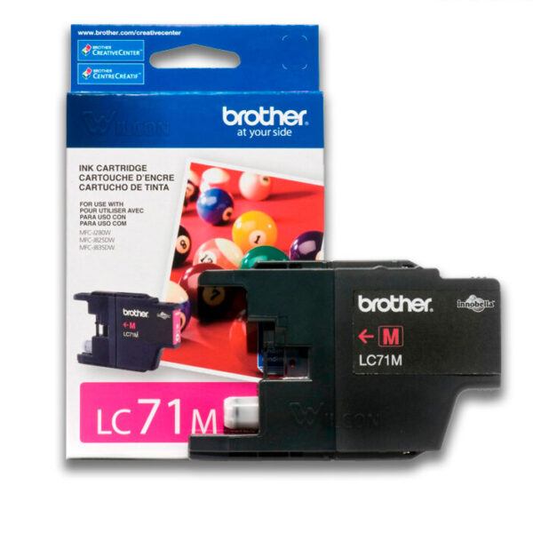 Tinta Brother LC-71M Magenta 300 paginas