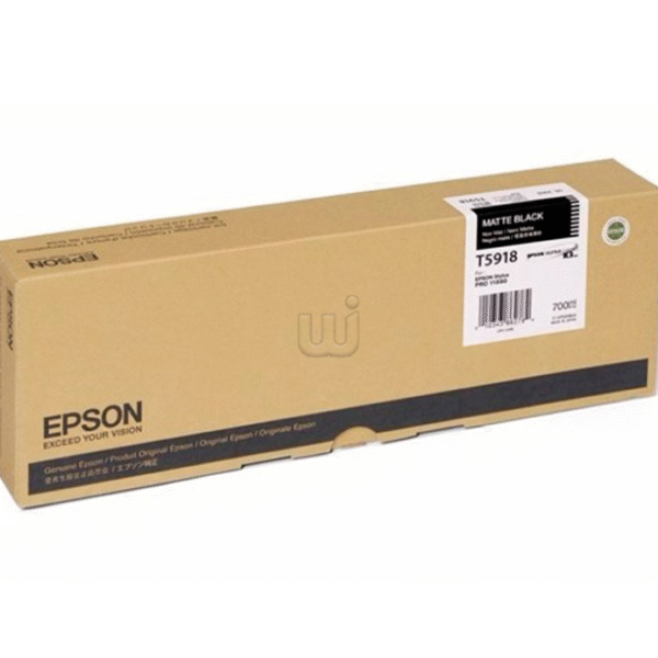 Tinta Epson T591800 Matte Black (700ML)
