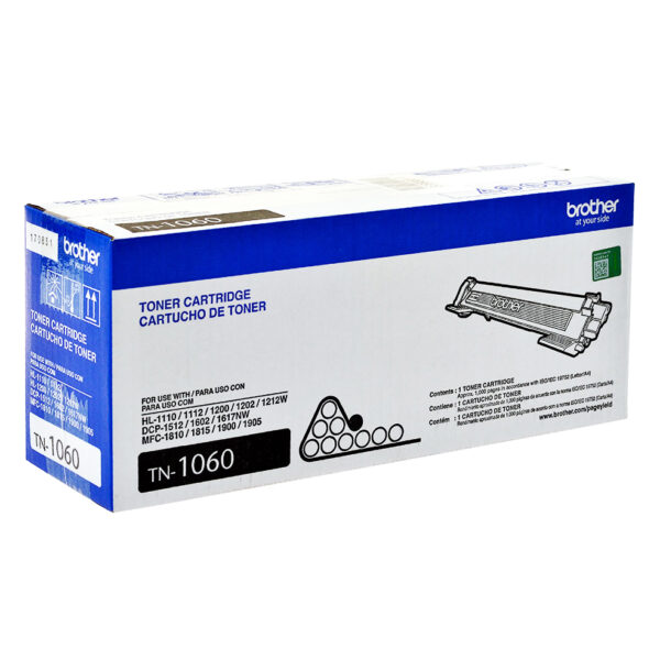 Toner Brother TN-1060 Negro, Rendimiento 1000pag.