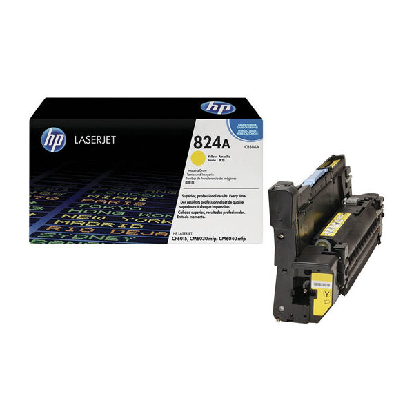 Tambor Hp CB386A (824A) Yellow 35,000 Pag LaserJet Color CP601