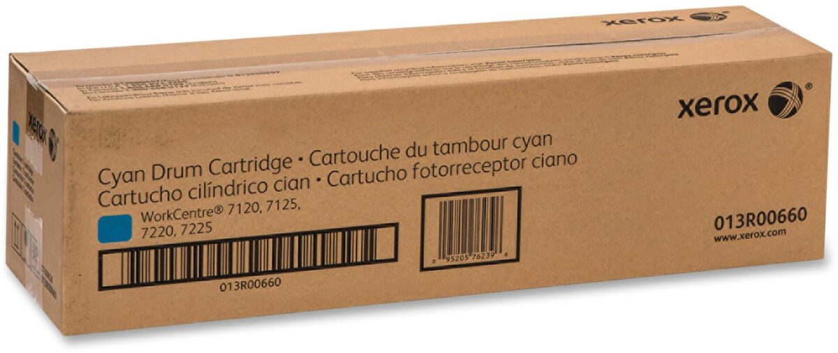 Tambor Xerox 013R00660 Cyan 51,000 Pag WorkCentre 7120 7220 - Imagen 2