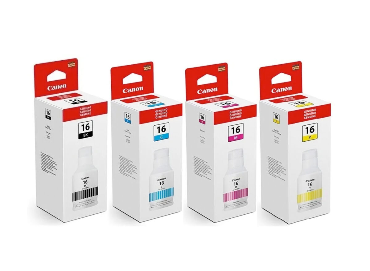 Tinta Canon GI-16C Cyan 70ML 6,000 Pag.  Pixma GX6010 - Imagen 3