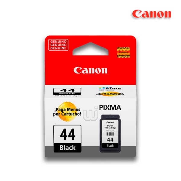 Tinta Canon PG-44 Negro 5.6ML 100 Pag E401 E461