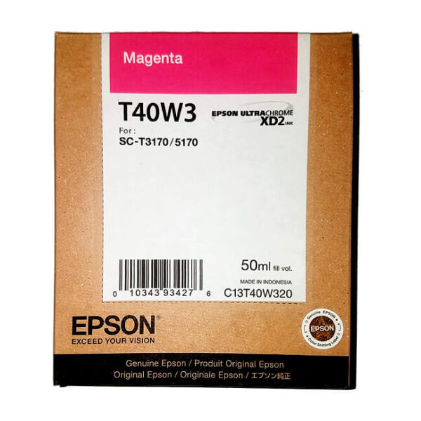 Tinta Epson T40W320 Magenta 50 ML