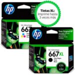 Tinta HP 3YM81AL (667XL) Negro 480 Pag. | DeskJet 2775, 6475 - Imagen 3