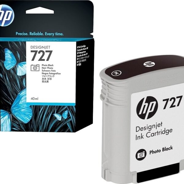Tinta HP B3P17A (727) Photo Black 40ML DesignJet T1500