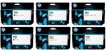 Tinta HP B3P19A (727A) Cyan 130ML DesignJet T1500 - Imagen 3