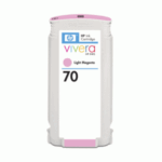 Tinta HP C9455A (70) Light Magenta 130ML DesignJet Z2100 - Imagen 2
