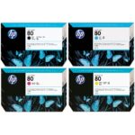 Tinta Hp C4871A (80) Negro 350ML DesignJet 1050 - Imagen 3