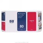 Tinta Hp C4874A (80) Magenta 175ML DesignJet 1050 - Imagen 2