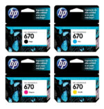 Tinta Hp CZ113AL (670) Negro 250Pag. - Imagen 3
