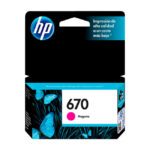 Tinta Hp CZ115AL (670) Magenta 300 Pag.