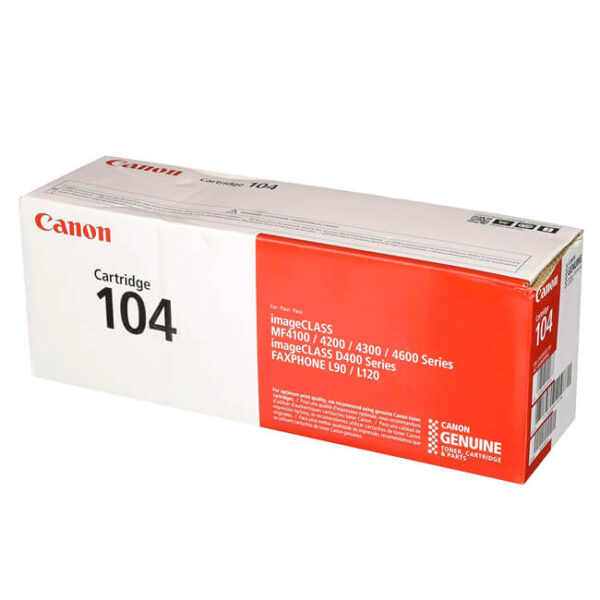 Toner Canon «104» Negro 2,000pag.