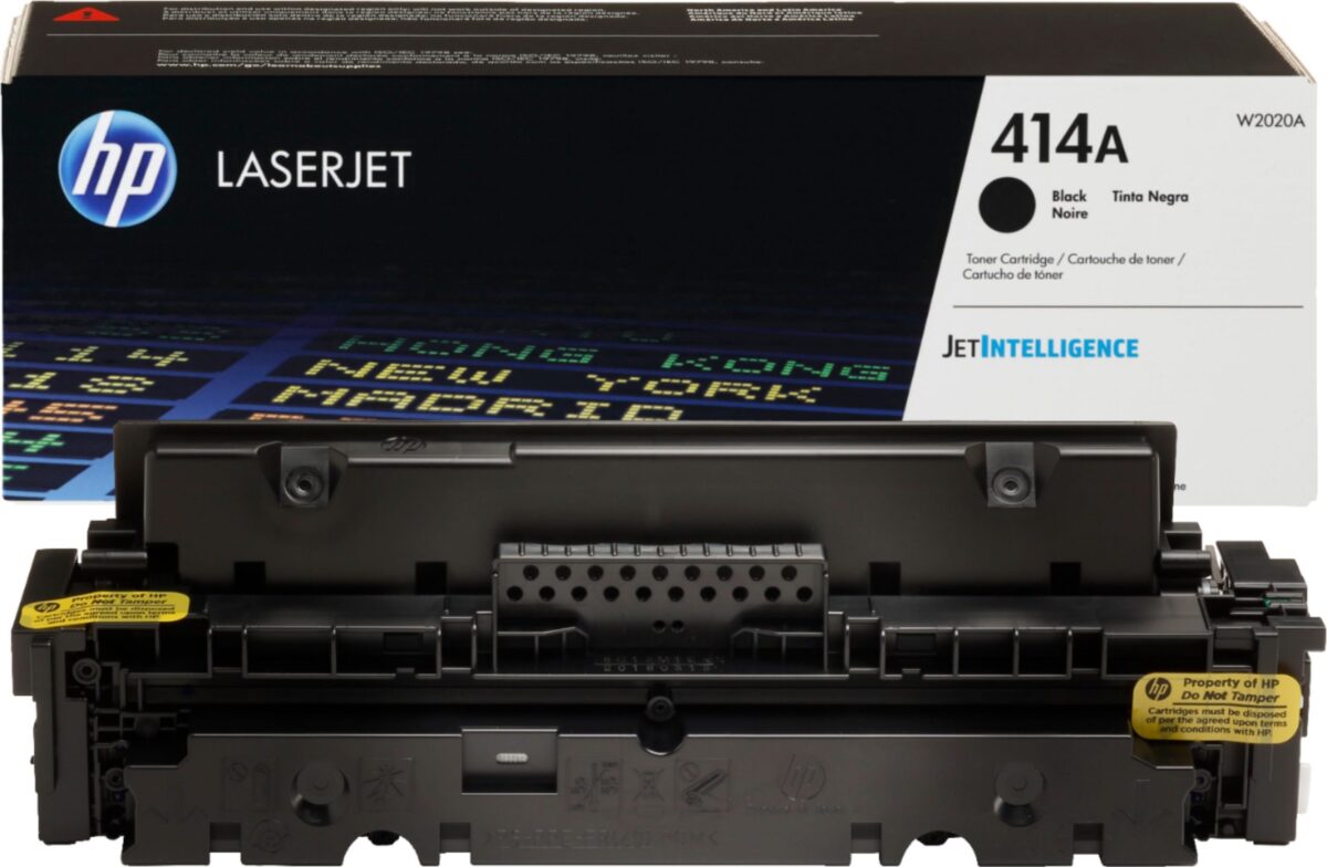 Toner Hp W2020A LaserJet Pro (414A) Negro con Rendimiento para 2,400 Paginas. - Imagen 2