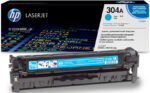 Toner Hp 304A (CC531A) Cyan 2,800 Pag LaserJet CP2025 - Imagen 2