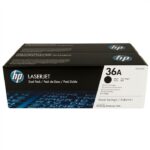 Toner Hp Lj 36A (CB436A) Negro Dual Pack 2,000 Pag LaserJet P1505n - Imagen 2