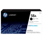 Toner Hp CF258A Laser jet Pro  (58A) Negro con Rendimiento para 3,000 Paginas.