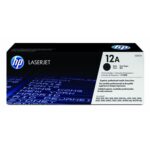 Toner Hp Q2612A LaserJet Pro (12A) Negro con Rendimiento para 2,000 Paginas.
