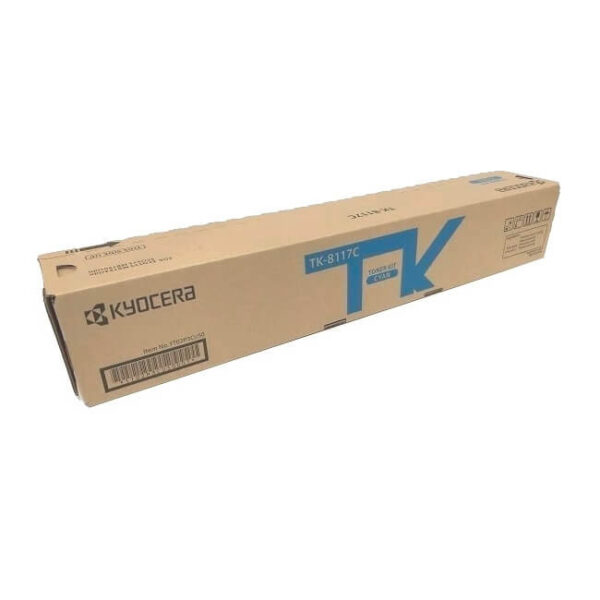 Tóner Kyocera TK-8117C Cyan 6,000pag