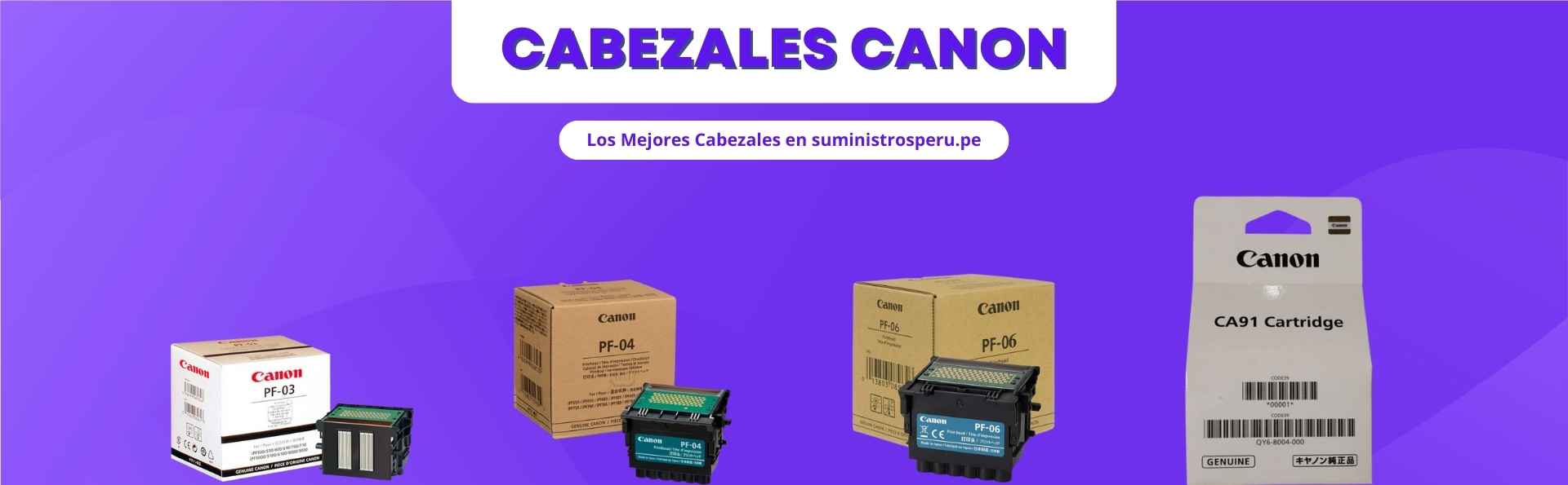 Cabezales Canon