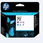 Cabezal HP 72 (C9383A) Magenta & Cyan  230 paginas - Imagen 3