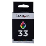 Tinta Lexmark 18C0033 (33) Color 190 Paginas - Imagen 2