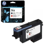 Cabezal HP 744A (F9J88A) Matte Black & Chromatic Red 3,500 paginas - Imagen 2