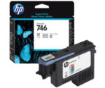Cabezal HP 746 (P2V25A) Negro y Color 2,400 paginas - Imagen 2