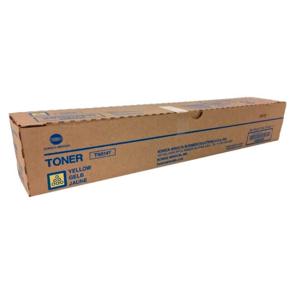 Toner Konica Minolta TN514Y Yellow 26,000 páginas
