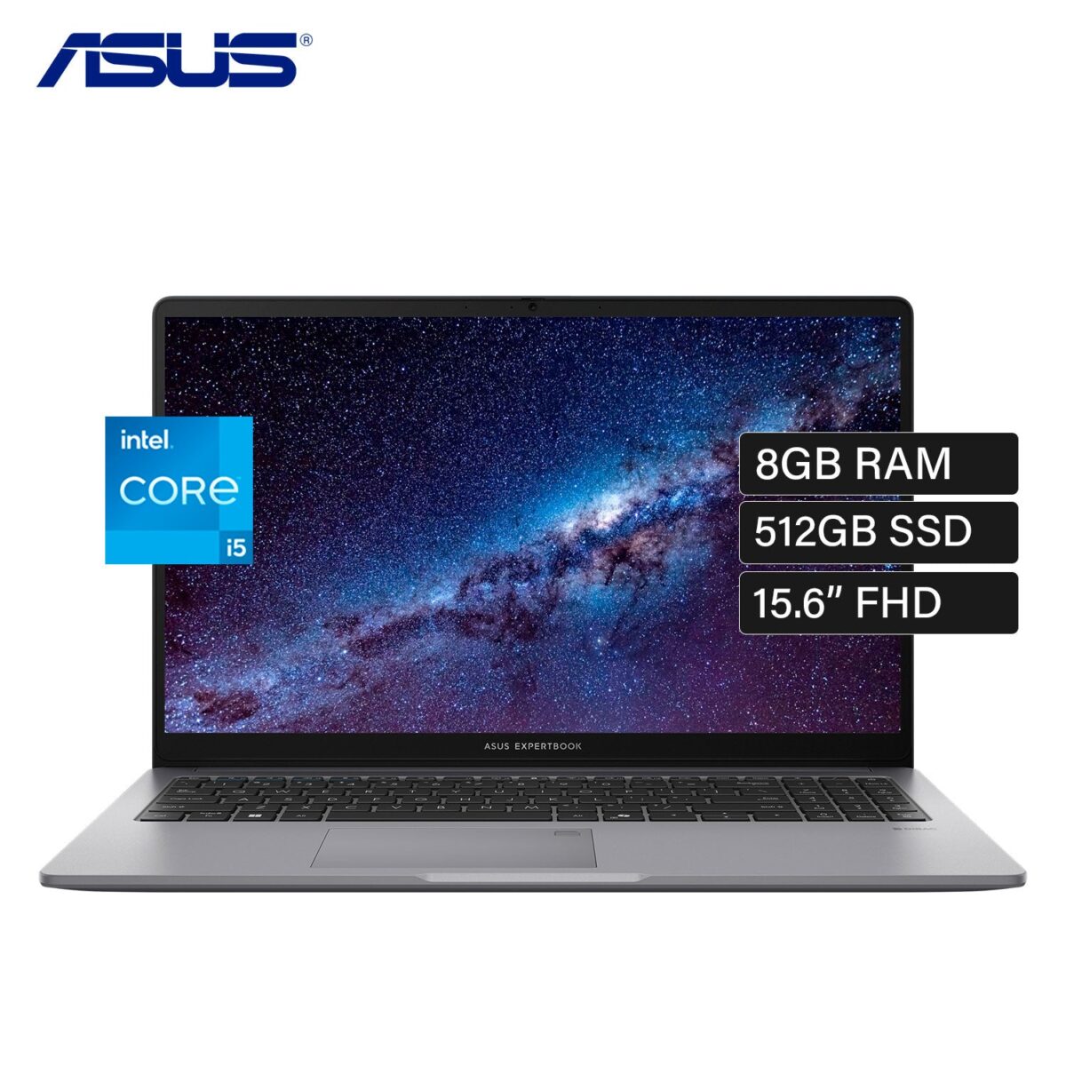 Laptop ASUS ExpertBook P1 P1503CVA-NJ0543 Intel Core i5 13420H Ram 8GB Disco 512GB SSD 15.6″ FHD Windows 11 pro(90NX0881-M00LD0W11)