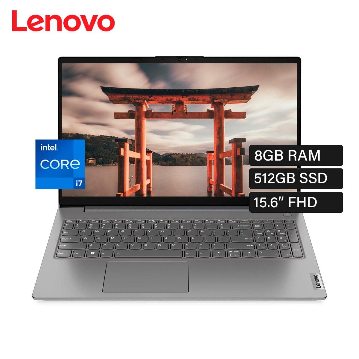 Laptop Lenovo V15 Gen 4 Intel Core i7 13620H Ram 8GB Disco 512GB SSD 15.6″ FHD FreeDOS (83A100QXLM)