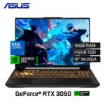 Laptop Asus TUF F16 FX607VJ-RL009 Intel Core 5 210H Ram 16GB Disco 512GB SSD Video Nvidia RTX 3050 6GB 16″ WUXGA FreeDOS (90NR0MZ6-M000N0)