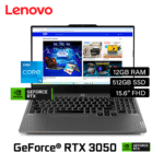 Laptop Lenovo LOQ 15IAX9 Intel Core i5 12450HX RAM 12GB Disco 512GB SSD Video Nvidia RTX 3050 6GB 15.6″ FHD Windows 11 Pro (83GS00JULM)
