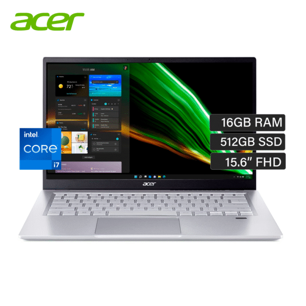 Laptop Acer Aspire 3 A315-59-7930 Intel Core i7 1255U Ram 16GB Disco 512GB SSD 15.6″ FHD Windows 11