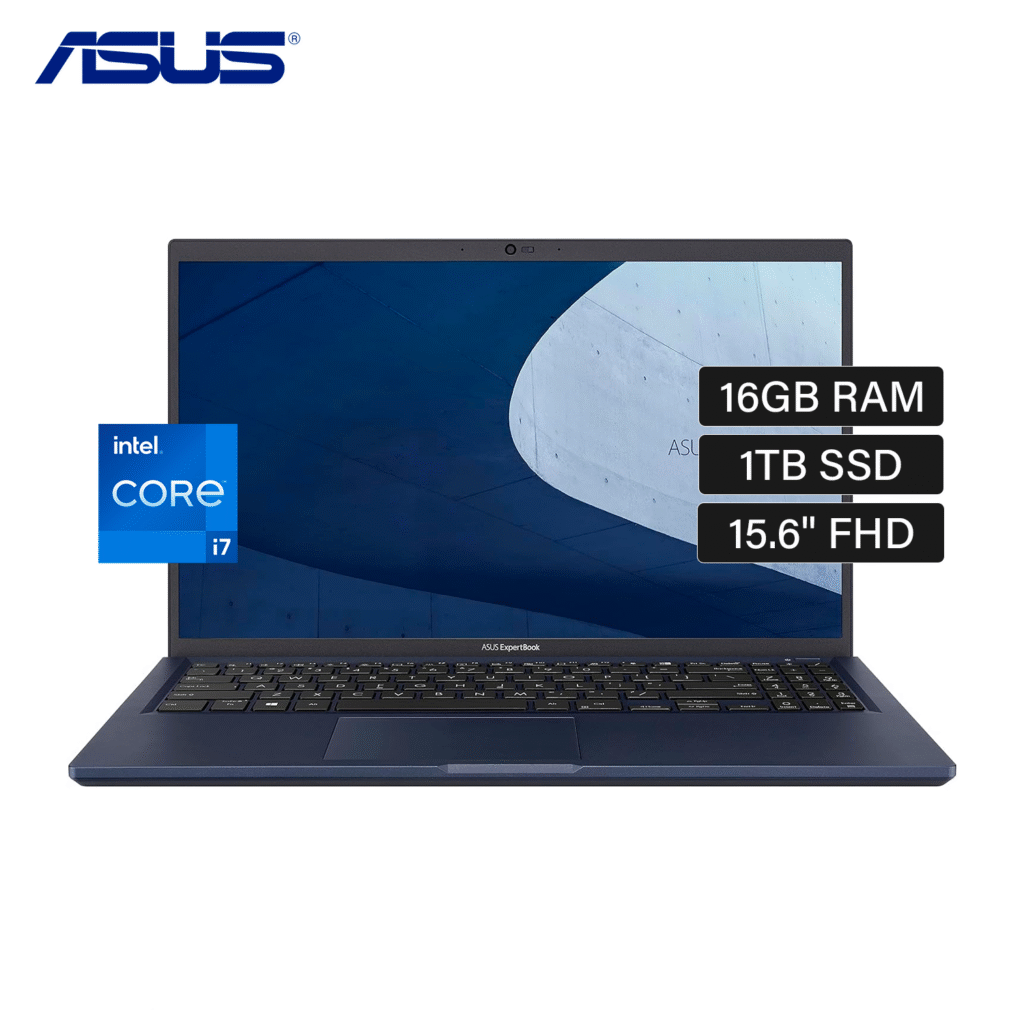 Laptop ASUS ExpertBook B1502CVA-NJ1095X Intel Core i7 1355U RAM 16GB Disco 1TB SSD 15.6″ FHD Windows 11 (90NX06X1-M01920)