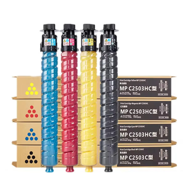 Kit de Toner Ricoh Compatible MP C2003 C2503 C2004 C2504 C3003 C3503