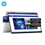 Laptop HP Envy X360 2 en 1 16-AC0023DX Intel Core Ultra 7 155U Ram 16GB Disco 1TB SSD 16″ FHD Windows 11 (9S1R6UA#ABA)