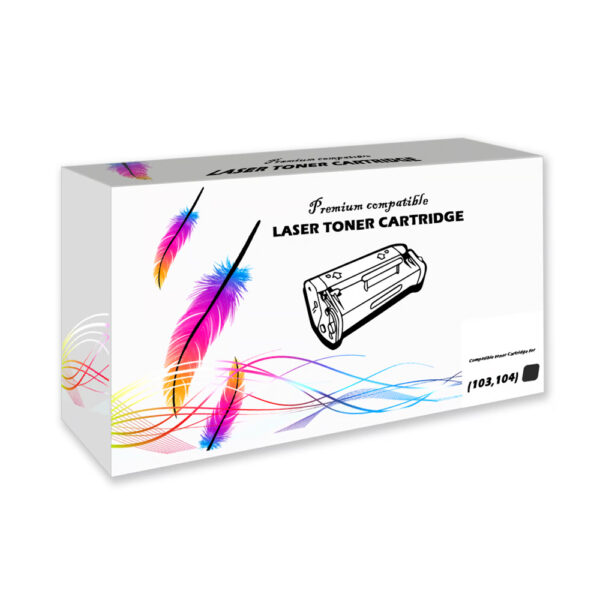 Toner Canon Compatible 103, 104 Negro 2,5K Pág. LBP 3000