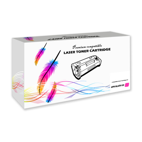 Toner Canon  Compatible GPR-58, EXV-55 Magenta 18K Pág. C256i