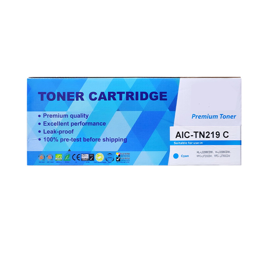 Toner Brother Compatible TN-219C Cyan L3280CDW DCP-L3560CDW MFC-L3760CDW